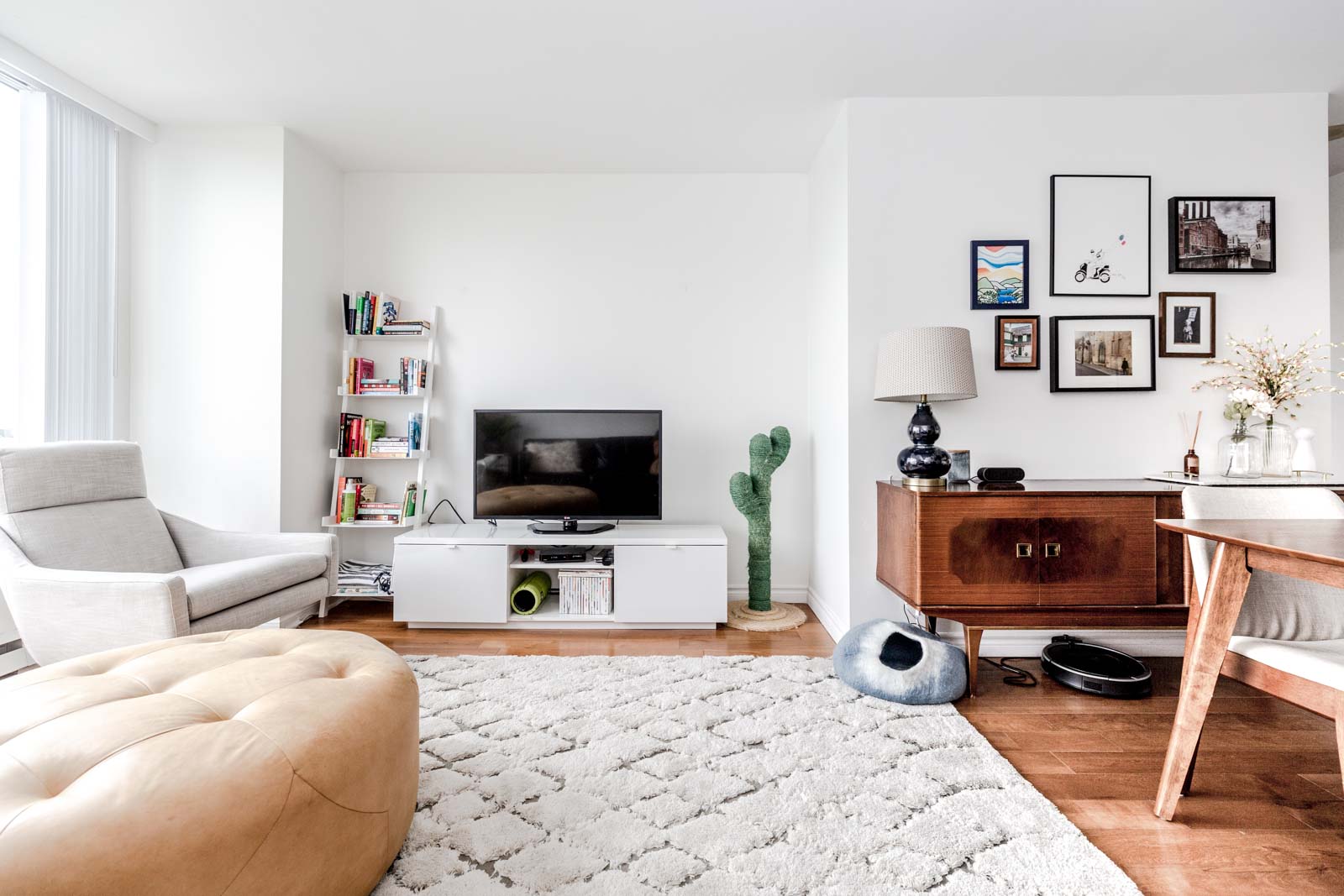 Cozy living room in Ash Street property for rent