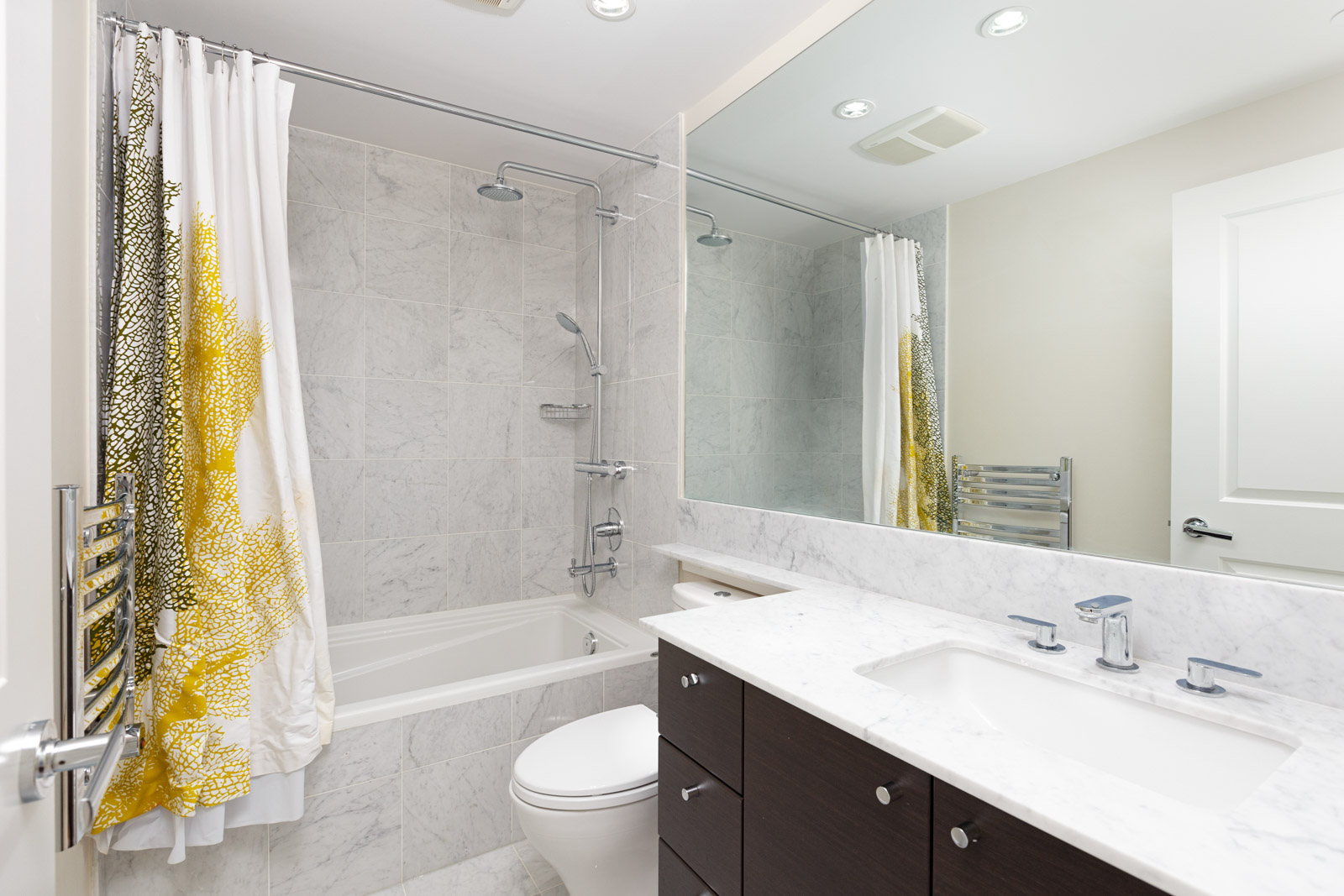 Bathroom in UBC rental condo.