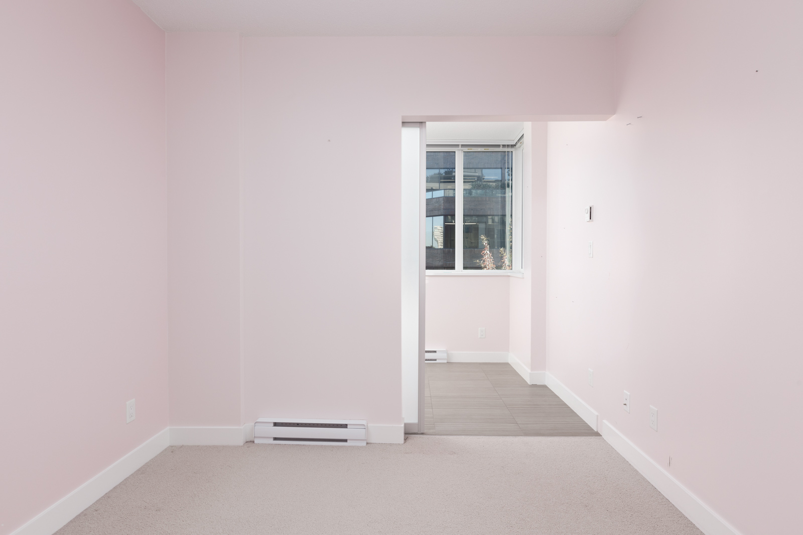 Bedroom in Kits360 condo managed by Birds Nest Properties