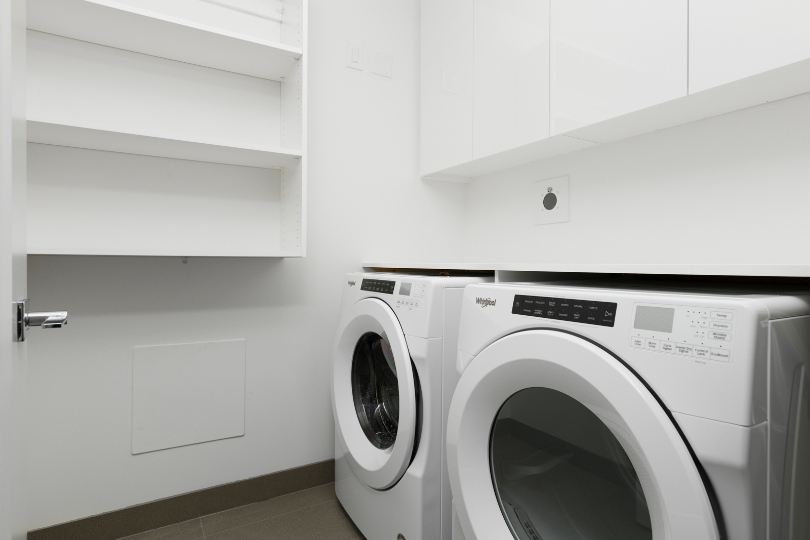 Washer dryer in rental property in The Kirkland building in Kerrisdale Vancouver