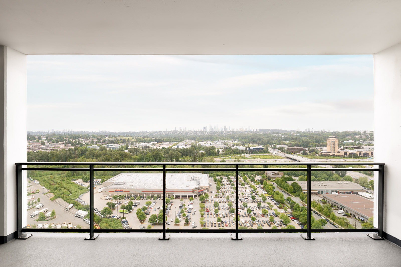 Grand view overlooking Burnaby in a rental condo in Burnaby offered by Birds Nest Properties.