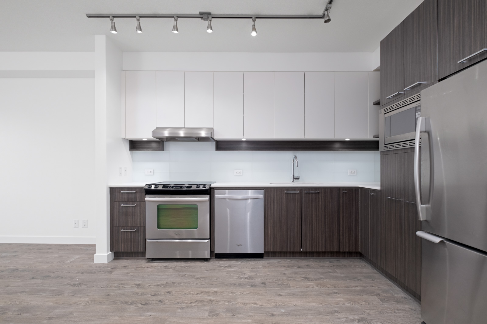kitchen in rental condo with Birds Nest Properties property management in Coquitlam