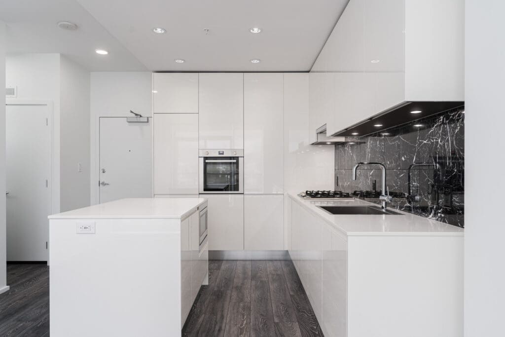 kitchen in rental condo with Birds Nest Properties property management in burnaby