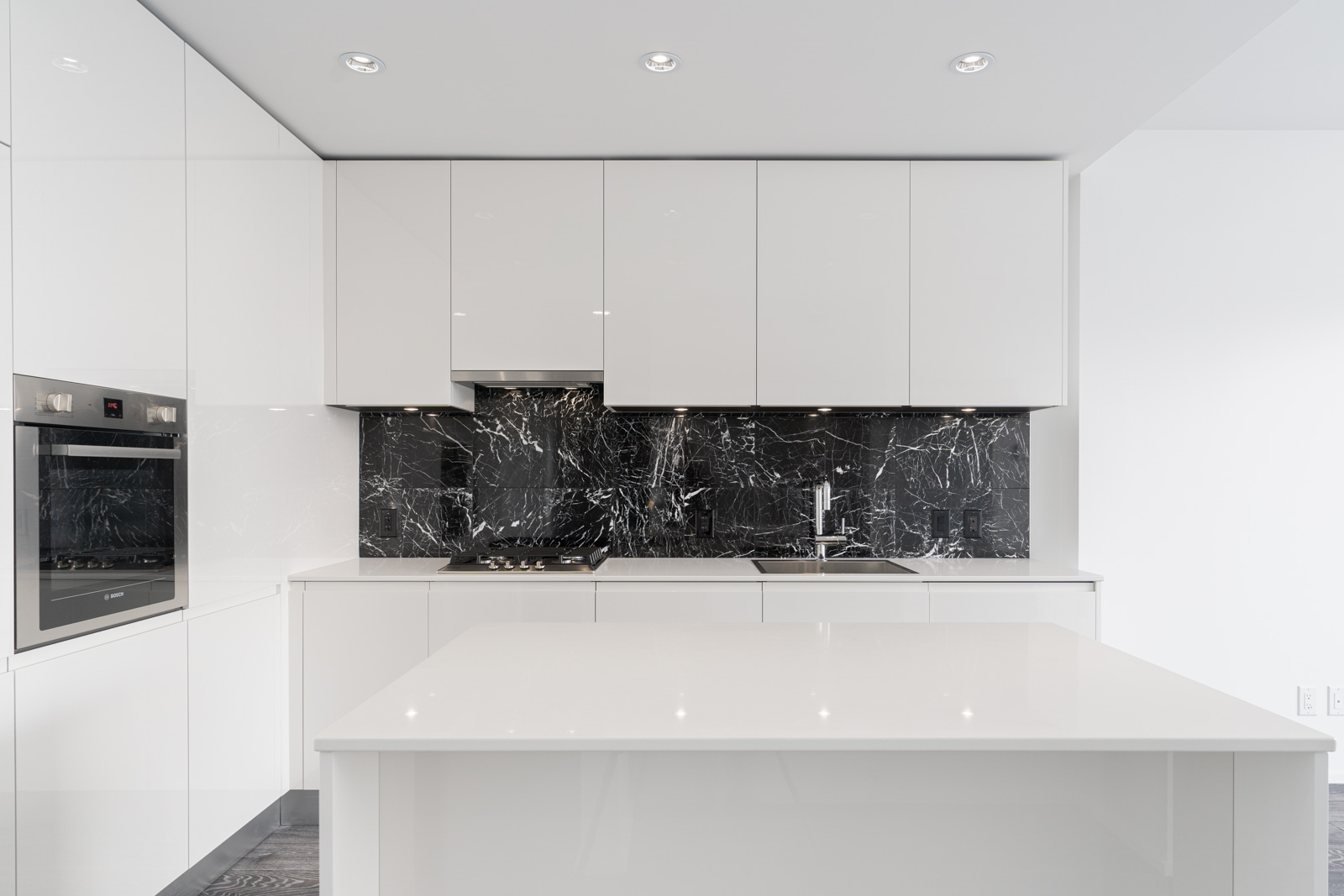 kitchen in rental condo with Birds Nest Properties property management in Vancouver