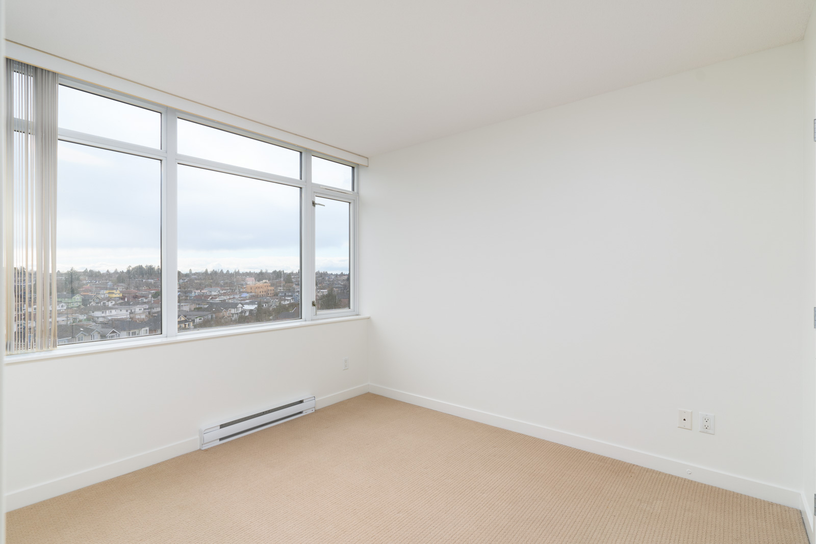 Spacious bedroom with plenty of natural light