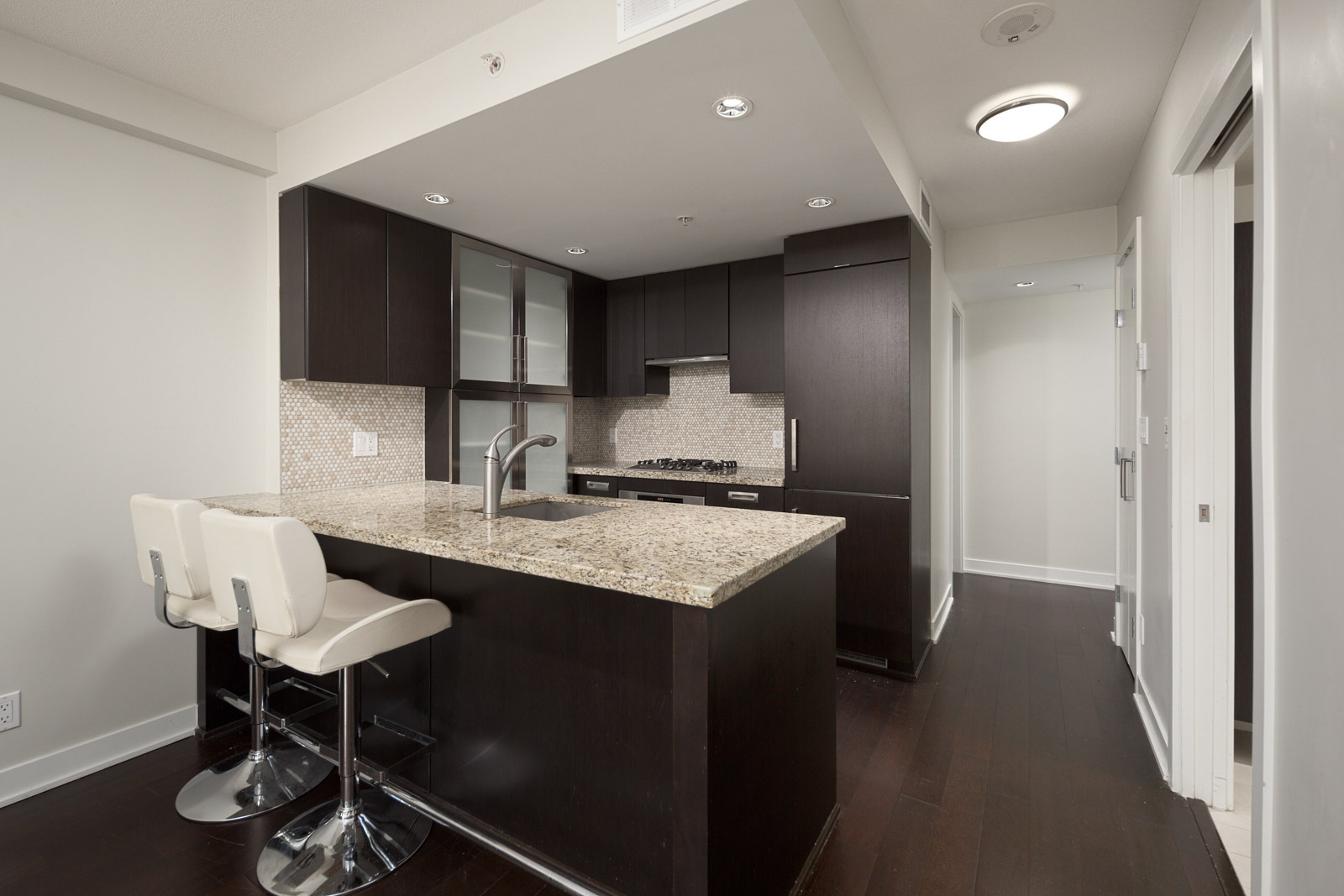 kitchen in rental condo with Birds Nest Properties property management in Vancouver