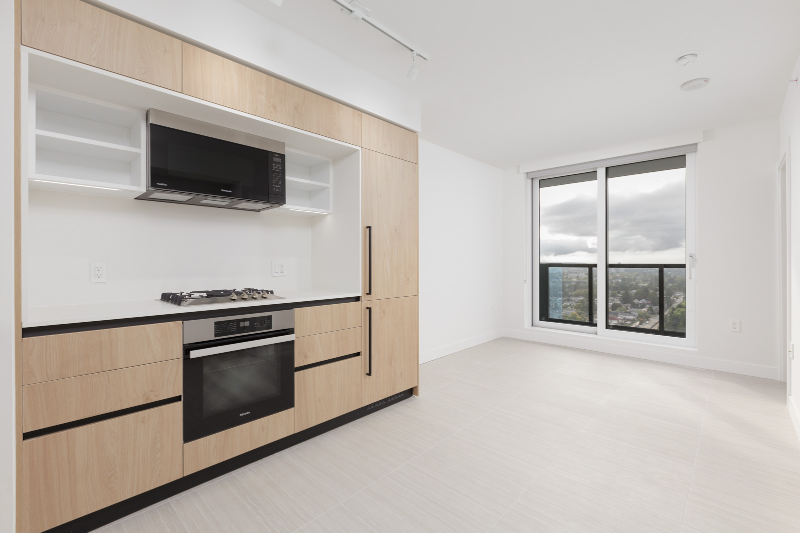 kitchen in rental condo with Birds Nest Properties property management in Vancouver