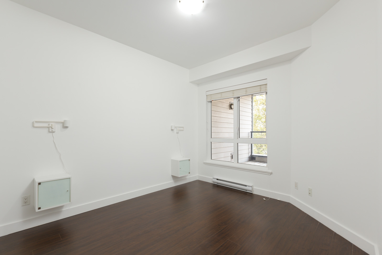 bedroom in Burnaby condo