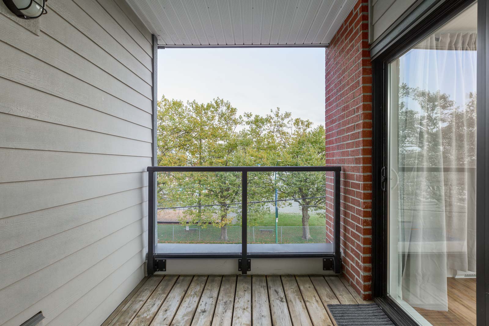 balcony of Burnaby condo
