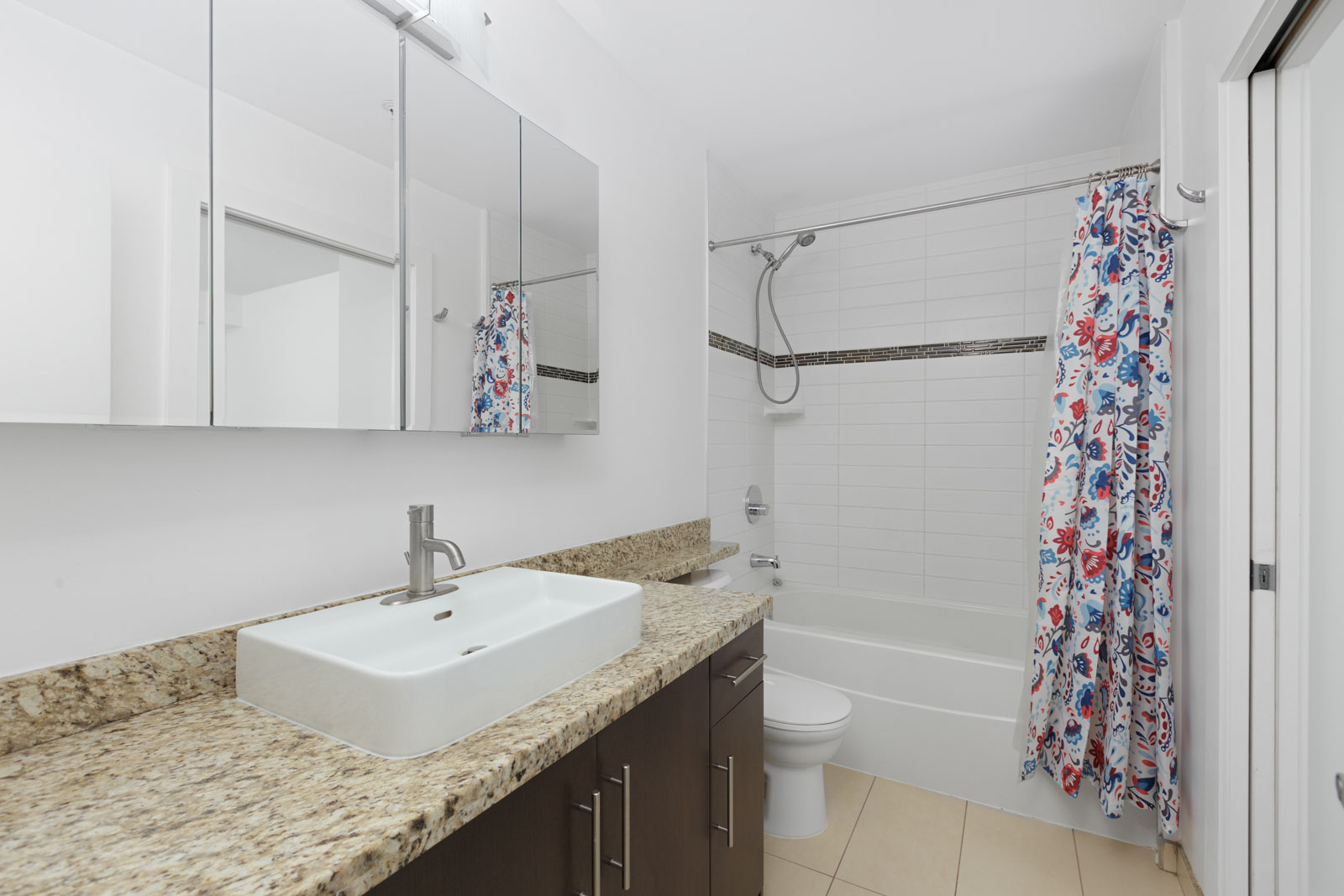 bathroom in Burnaby condo
