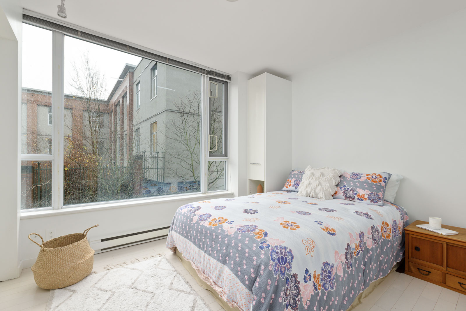 bedroom in upscale townhouse in Chinatown, Downtown Vancouver